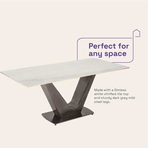 Image of Wakefit Bagna Dining Table - 6 Seater