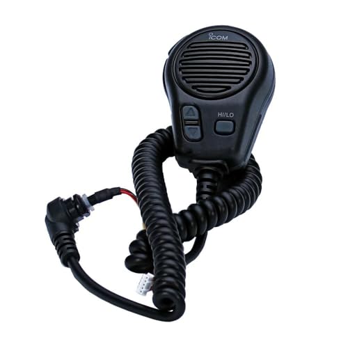 Microphone à main Icom M304 M412 vhf marine accessoire noir