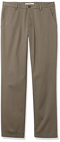 Image of Amazon Essentials Men's Straight-Fit Wrinkle-Resistant Flat-Front Chino Pant