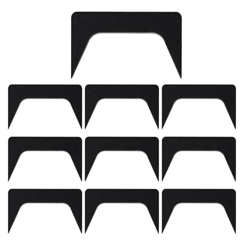 Evecad 2 Pinch Dogs Woodworking Square Back Tapered Legs Clamps Used for Assembly and Clamping and Tight Fitting Joinery 10 Packs