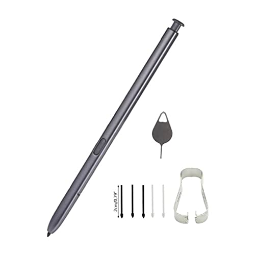 S21 Ultra Pen Replacement for Samsung Galaxy S21 Ultra Phone Case with S Pen Holder , Galaxy Note 20 Touch Stylus S Pen +Tips/Nibs (Only Pen+Tips/Grey)