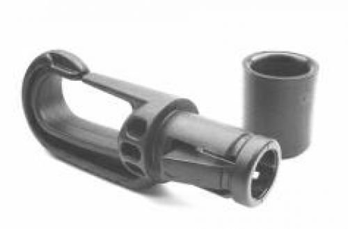 10 ganchos de plástico para 6 y 8 mm de cuerda de expansión. Ganchos de goma