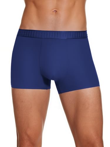 Men's Trunks Underwear Soft Breathable Comfort Flex Waistband Cool Underpants for Men 4 Pack2
