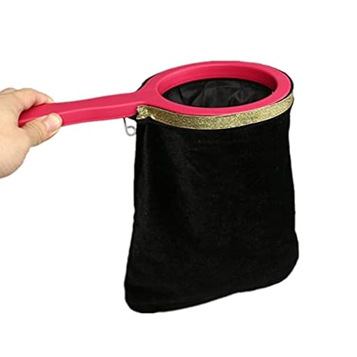 FITYLE Bolsa de Cambio de Accesorios mágicos para Principiantes, Mago Profesional, Herramienta de Truco, Juego Divertido - Negro | Ya disponible en tu tienda friki favorita! En mundofriki.es!
