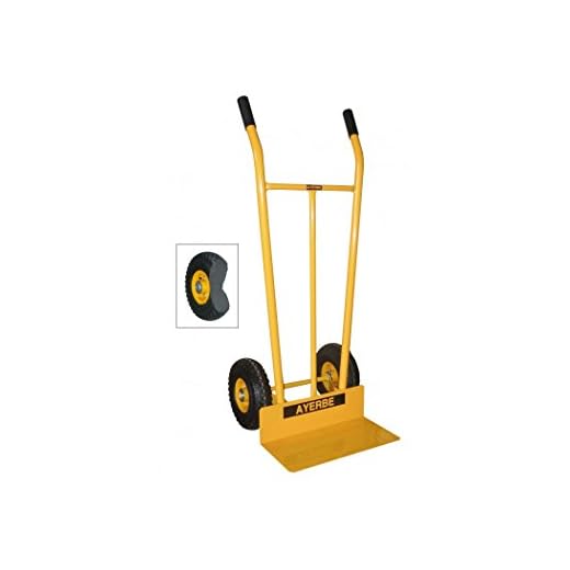 Ayerbe - Carretilla ay300sn 300kg rueda impinchable