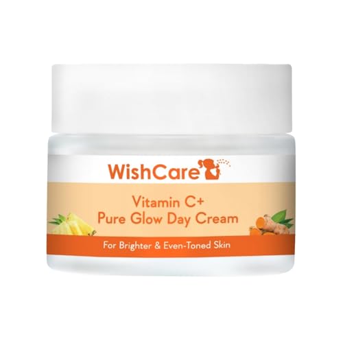 Wishcare Pure Glow Vitamin C Face Cream - Day & Night Cream - For Pigmentation Removal & Bright Skin - 50 gm