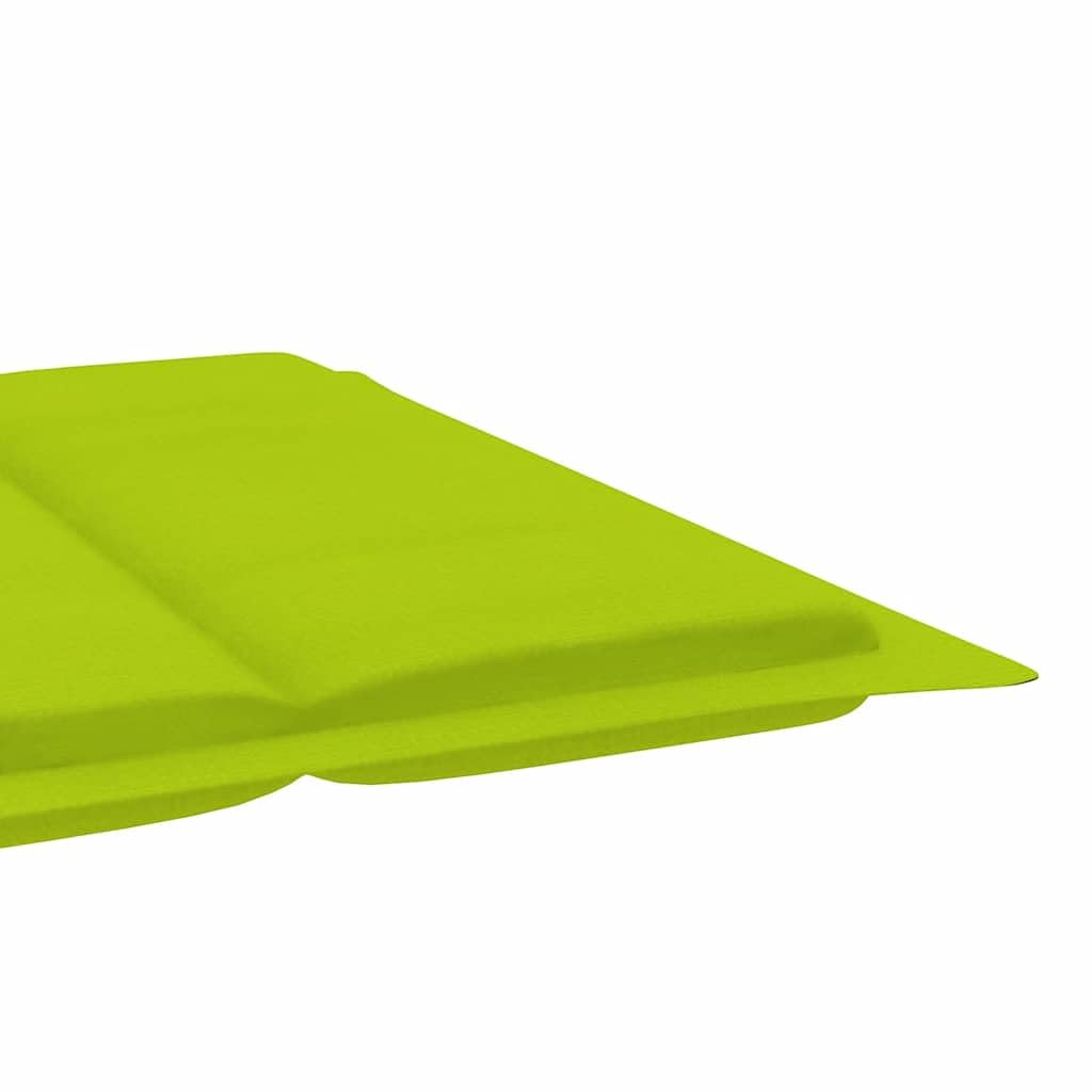 vidaXL Tumbonas 2 Unidades con Mesa y Cojines Madera Maciza de Acacia