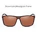 Polarized Sunglasses for Men Driving Mens Sunglasses Rectangular Vintage Sun Glasses for Men/Women