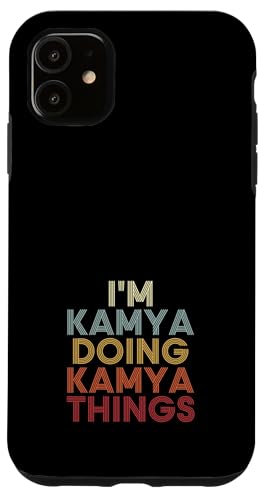Kamya Name Kamya Personalized Name First Given �X�}�z�P�[�X iPhone 11 �p