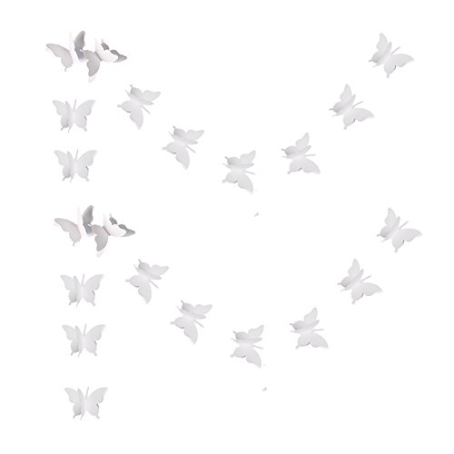 zilue Butterfly Banner Decorative Paper Garland for Wedding, Baby Shower, Birthday & Theme Decor 110 - //coolthings.us