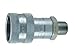 Parker 3050-2 Valved Hydraulic Quick Coupler 1/4 NPT Male Steel