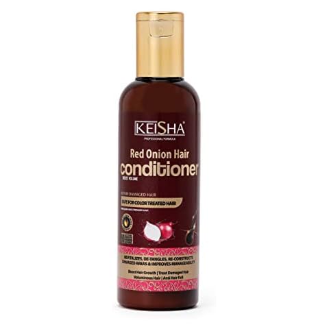 Keisha Red Onion Hair Conditioner 200ml to repair damaged hair sulphate free Cover