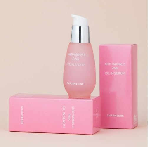 CHARMZONE Anti-Wrinkle Pink Oil-In Serum – Hydrating & Firming Korean Skincare | Face Serum with Bulgarian Damask Rose & Plant-Based Oils for Soothing & Moisturizing Dry, Sensitive Skin (1.69 fl oz)