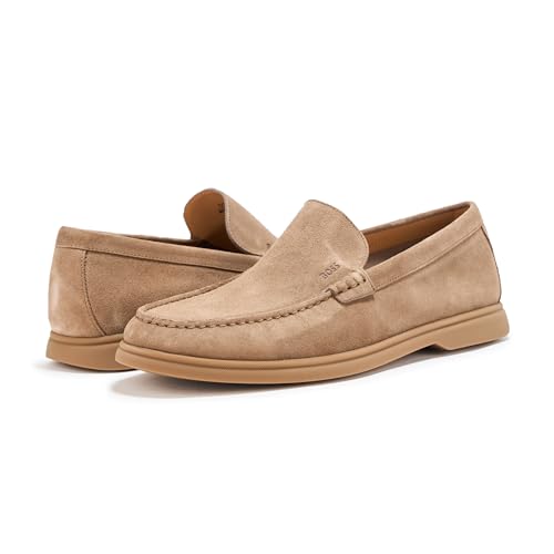 Image of BOSS Men's Sienne Suede Loafers