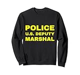 polizia us vice maresciallo usms uniforme stati uniti usa felpa