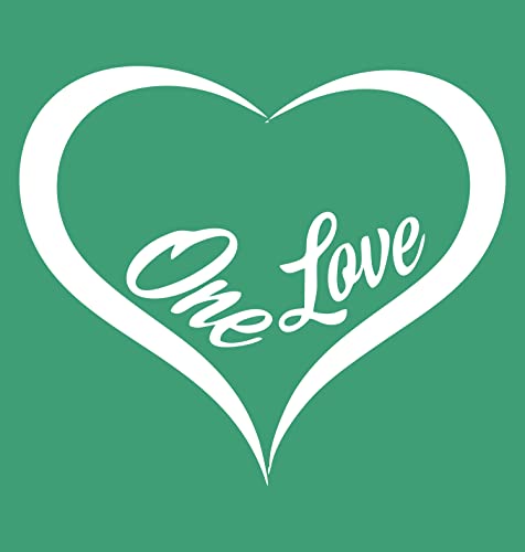 Image of Hangout Hub | Couple Tshirts | One Love Heart | Matching Dress| Set of 2 | Printed|Regular Fit | Cotton T-shirts|Couple Matching dress | Half Sleeves