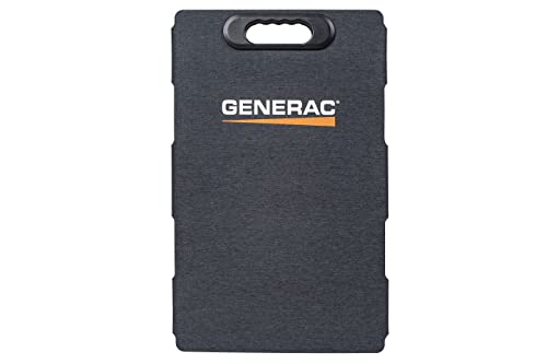 Generac 100-Watt Solar Panel - Efficient Solar Charging for GB Power Station - Lightweight and Portable - Waterproof and Dustproof - Parallel Capable for Increased Charging Power - Orange/Black