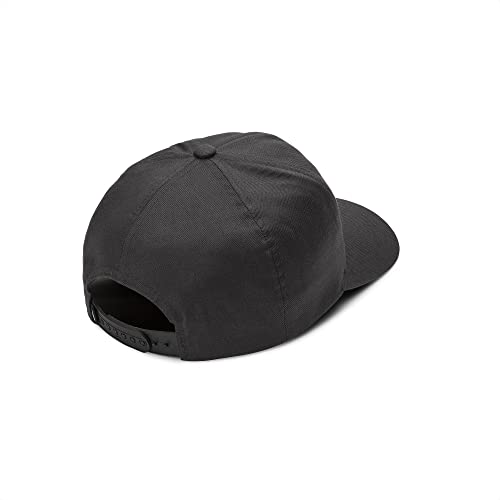 Image of Volcom Men's Snapback Hat - 6-Panel Twill Flat Brim Cap Adjustable Snap Closure
