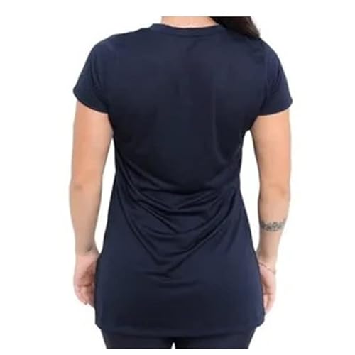 Kit 6 Camisetas Dry Fit Femininas Tapa Bumbum Academia Básicas (BR, Alfa, G, Regular)