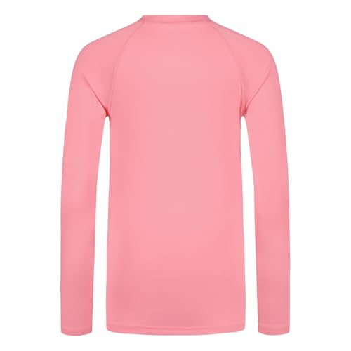 Image of Roxy Girls' Long Sleeve Whole Hearted Rashguard Shirt, UPF 50+ Sun Protection, Quick Dry