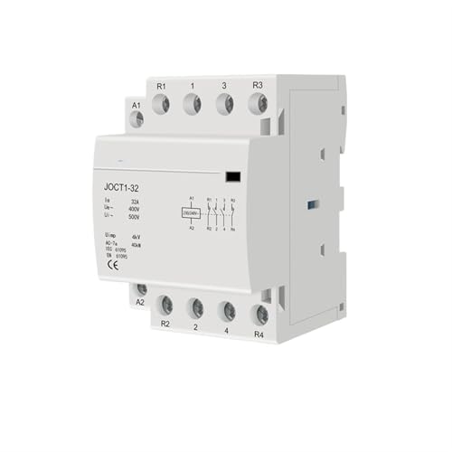 Contacteur domestique AC 32A 4P pour l'automatisation du chauffage et des lignes du tableau