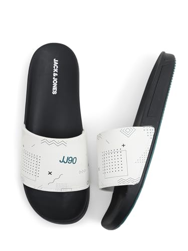 Image of JACK&JONES Men's Digital Print Pool Sliders