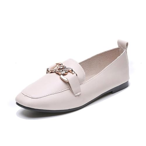 Loafers for Women Women's Casual Flat Shoes Soft Sole Square Head Design for Comfort and Style