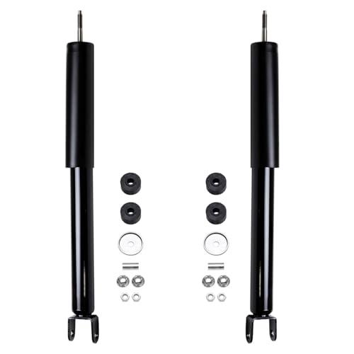 Image of Detroit Axle - Front Struts Rear Shock Absorbers Kit for 2013-2019 Ford Explorer, 2 Ready Struts w /Coil Spring, 2 Shocks Absorbers Assembly, 2 Front Sway Bars 2014 2015 2016 2017 2018 Replacement