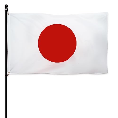 DANF Japan Flag 3x5 Ft Thick Polyester
