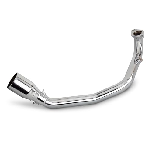 Tuyau d'échappement avant avec port d'oxygène pour moto Scooter GY6 125cc à 200cc