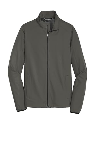 Port Authority Active Soft Shell Jacket. J717, Grey Steel, L