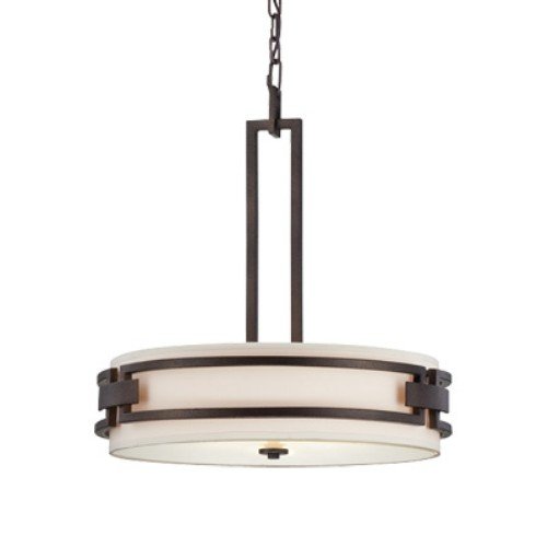 DESIGNERS FOUNTAIN83831-FBZ Del Ray Pendant, Flemish Bronze