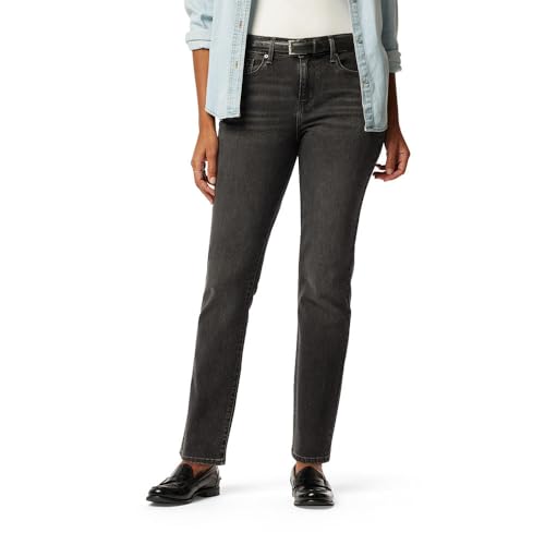 Image of Levi Strauss Signature Gold Women's 03 Essential Mid-Rise Straight Jeans (Also Available in Plus)