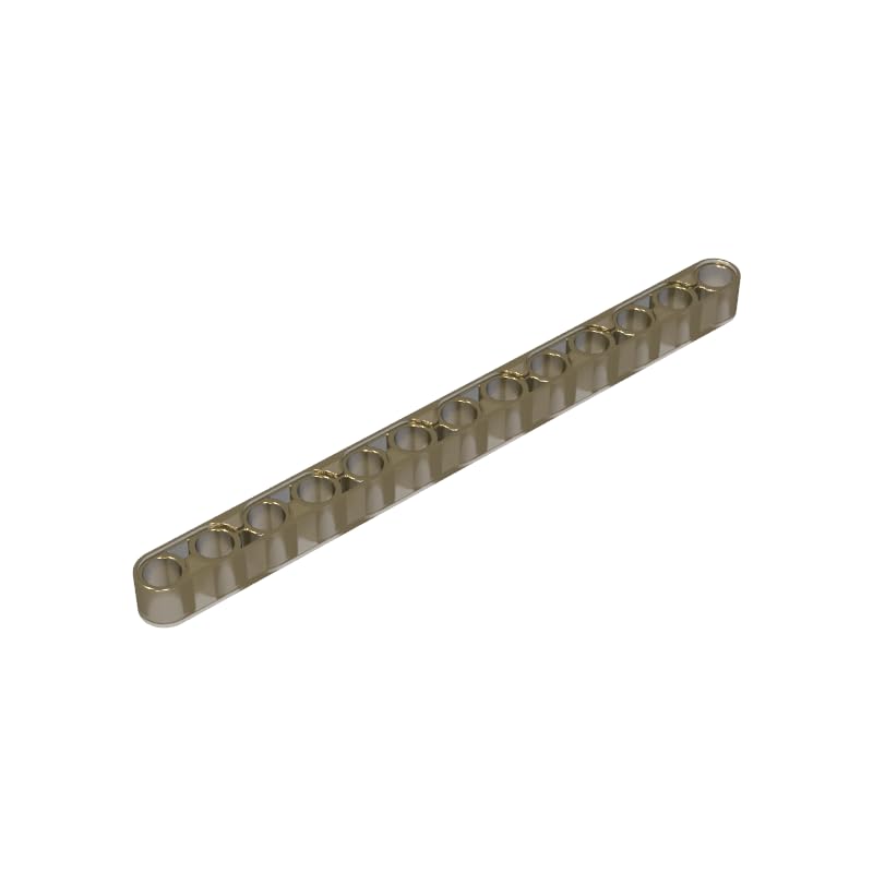 XYEIUGO GDS-667 41239 Technic Beam 1x13 Thick, Trans Black, 10 PCS