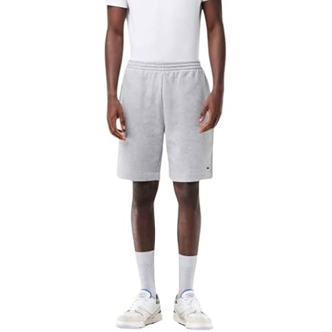 Lacoste Men's GH9627 Silver Chine Shorts Cover