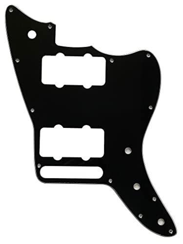 GLM^[sbNK[h Fit For US Fender American Special Jazzmaster Style (3 Ply Black)