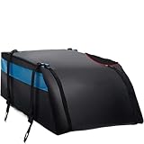 Convient aux SUV, fourgonnettes, voitures, porte-bagages de toit, sac de rangement noir, sac de voyage.