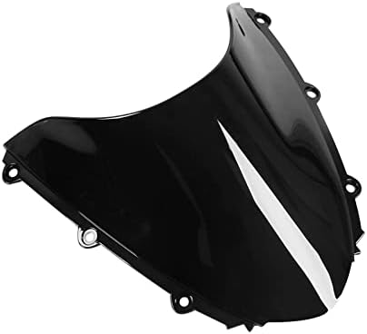 Green-L Black PMMA Duble Bubble Windshield Fit for Honda CBR1000RR 2004-2007