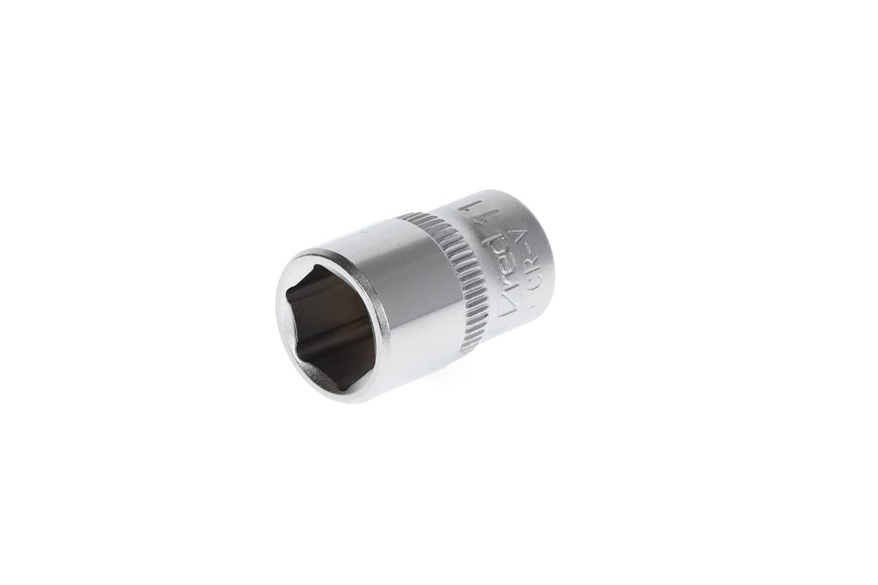 GEDORE red Socket, 1/4" 6.3 mm drive, hexagonal, 11 mm AF, Tool, R41001103, steel