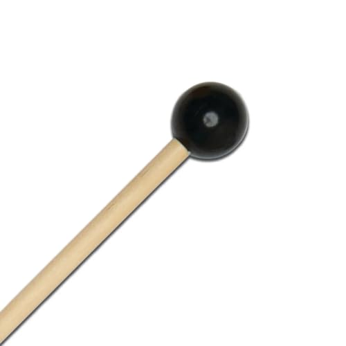 Image of Vic Firth M6 American Custom Keyboard Hard Ball Headed Mallets - Black Phenolic - 3 Pairs