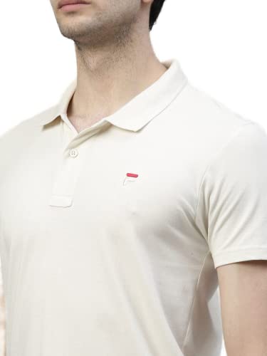 Image of Fila Men's Solid Regular Fit Polo Shirt