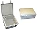 BUD Industries NBF-32236 Plastic Indoor NEMA Economy Box 20.86" L x 16.92" W x 6.29" H, Gray