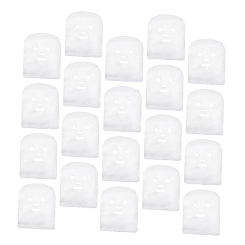 LIFKOME 100 piezas Mascarilla Facial de Pre-cortada Alta Absorción para Hidratada Firme Impurezas Paquete de Unidades para Cuidado y Rejuvenecimiento Facial