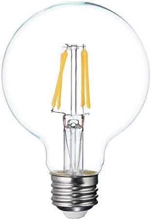 GE Refresh 60-Watt EQ G25 Daylight Dimmable Globe Bulb Light Bulb (2-Pack)