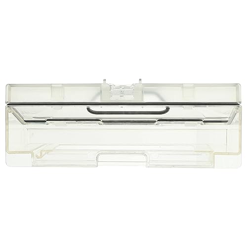 vhbw Staubbehälter kompatibel mit Roborock S6 MaxV, S6 Pure, T7 Saugroboter - Staubbox, ABS (Acrylnitril-Butadien-Styrol), Transparent