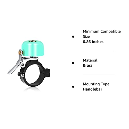 Greallthy - Campanello per bicicletta, in ottone