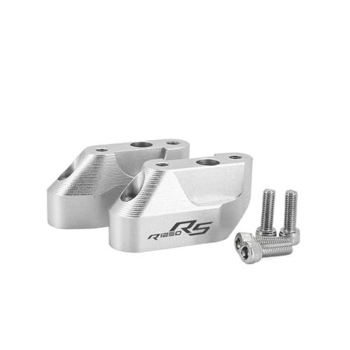 Pince de rehaussement guidon R1250RS en aluminium aéronautique anodisé de haute précision