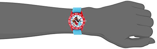 Disney Girl's 'Elena of Avalor' Quartz Plastic and Nylon Watch, Color:Blue (Model: W003032)2