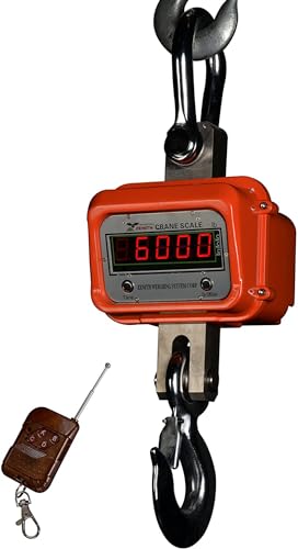 Báscula de grúa Optima Scales OP-924A-2000 2000 lbs miniatura 1