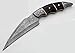 KE-01290-HK Custom and Handmade Damascus Steel Hunting Karambit Knife with Leather Sheath